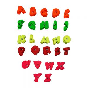 Rocksport Climbing Holds Alphabets Set of 26