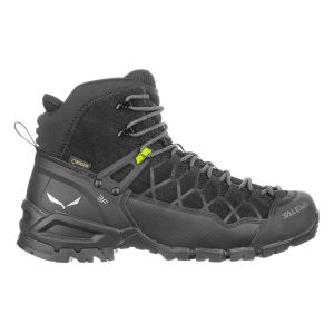 Salewa Men's ALP Trainer Mid GTX Hiking Shoes - Black
