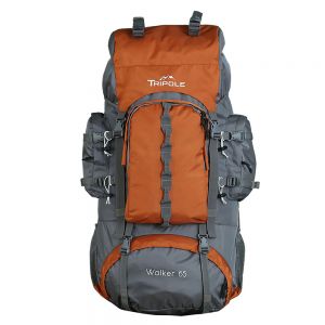 Tripole Walker 65 ltr Rucksack Orange/Grey