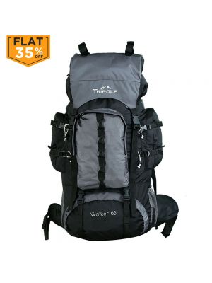 Tripole Walker 65 ltr Rucksack Grey/Black