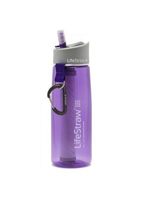 Lifestraw Go With 2 Stage Filtration Purple